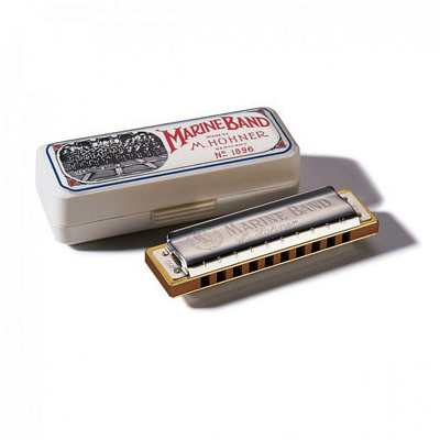 Диатоническая губная гармошка Hohner Marine Band 1896/20 C (M189693X)